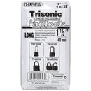 1-1/2 inch 1.5" Long Shackle Brass Padlock with 3 Keys (38mm)