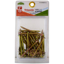 2 inch Chipboard Screws Phillips Head Yellow Zinc Finish (140 Grams)