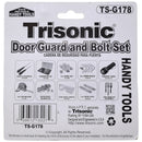 Twin Pack Door Guard and Barrel Bolt Security Set