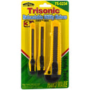 3-Pack Retractable Utility Knives - Assorted Sizes