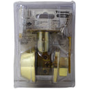 Polished Brass Single Cylinder Deadbolt Lock