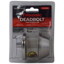Silver Steel Single Cylinder Deadbolt Lock