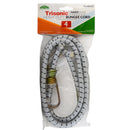 4 Ft Heavy-Duty Bungee Cord with Metal Hooks for Cargo