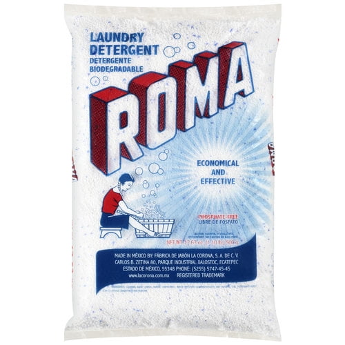 Roma Laundry Powder Laundry Detergent, 17.63oz (500g)
