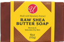 Raw Shea Butter Soap with Rosemary Extract, 4oz (113g)