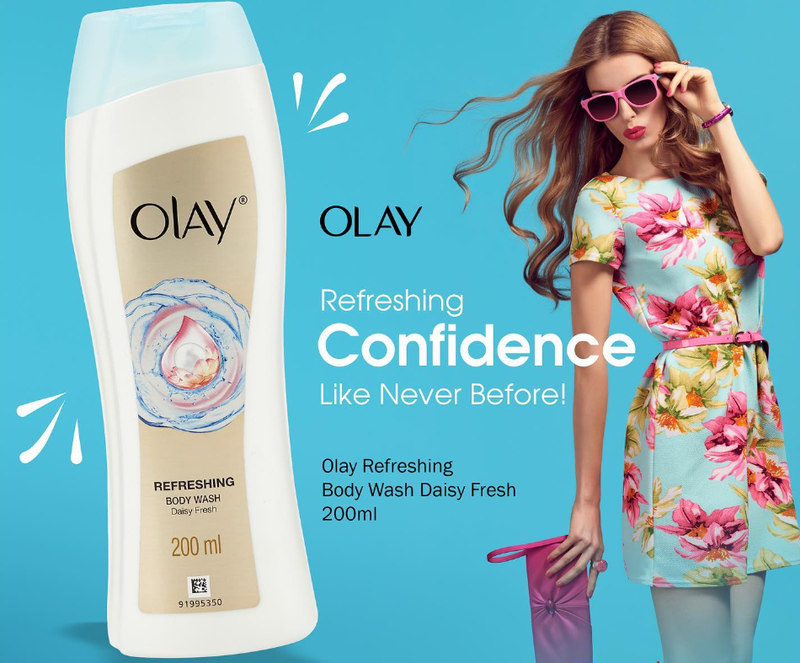 Olay Refreshing Daisy Fresh Body Wash, 200ml