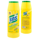 S.O.S Lemon Fresh Scent w/ Clorox Bleach Powder Cleanser, 21 oz.