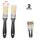 2 Pack 1" Inch Paint Brushes