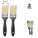 2 Pack 1.5" Inch Paint Brushes