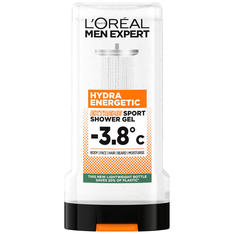 L'Oréal Men Expert Hydra Energetic Sport -3.8ºc Shower Gel, 300ml