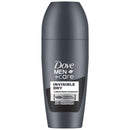 Dove Men+Care Invisible Dry Antiperspirant Roll On Deodorant, 50ml