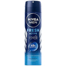 Nivea Men Fresh Active 48 Hour Deodorant Spray, 5oz (150ml)