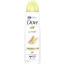 Dove Go Fresh Grapefruit & Lemongrass Scent Deodorant Spray, 5oz.