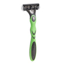 3 Count x Smooth Touch 6 Blade Lubricated Razors for Sensitive Skin (Green)
