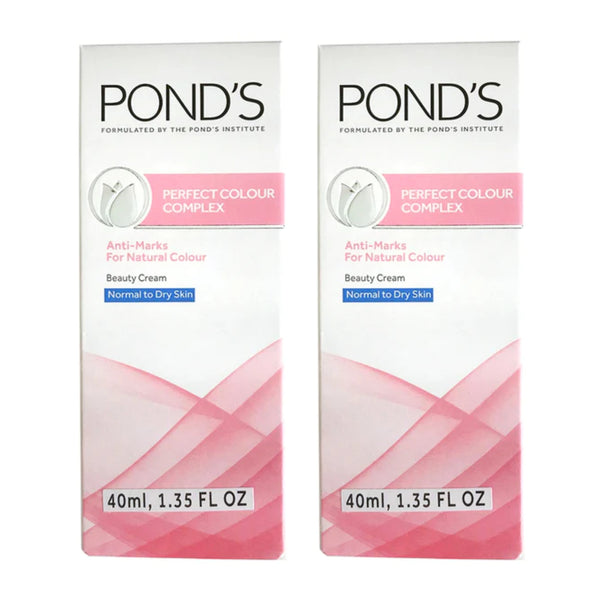 Pond's Perfect Color Complex Beauty Cream, 40ml (Pack of 2)