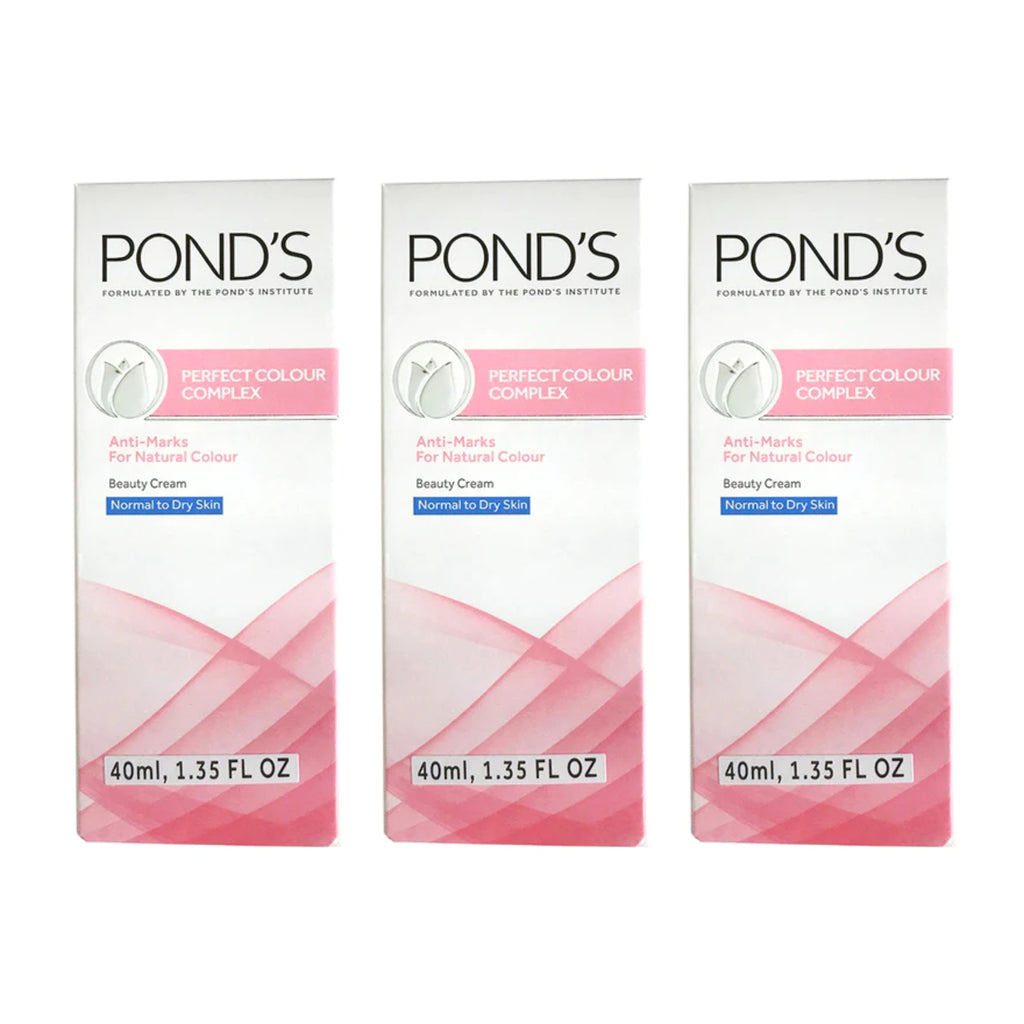 Pond's Perfect Color Complex Beauty Cream, 40ml (Pack of 3) – MarketCOL