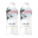 Olay Fresh Outlast Body Wash With White Strawberry & Mint, 700ml (Pack of 2)