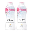 Olay Fresh Outlast Body Wash With Rose Water & Sweet Nectar, 650ml (Pack of 2)