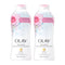 Olay Fresh Outlast Body Wash With Rose Water & Sweet Nectar, 650ml (Pack of 2)