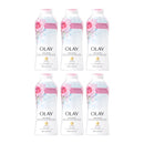 Olay Fresh Outlast Body Wash With Rose Water & Sweet Nectar, 650ml (Pack of 6)