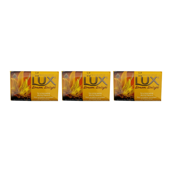 LUX Dream Delight Bar Soap, 85gm (Pack of 3)