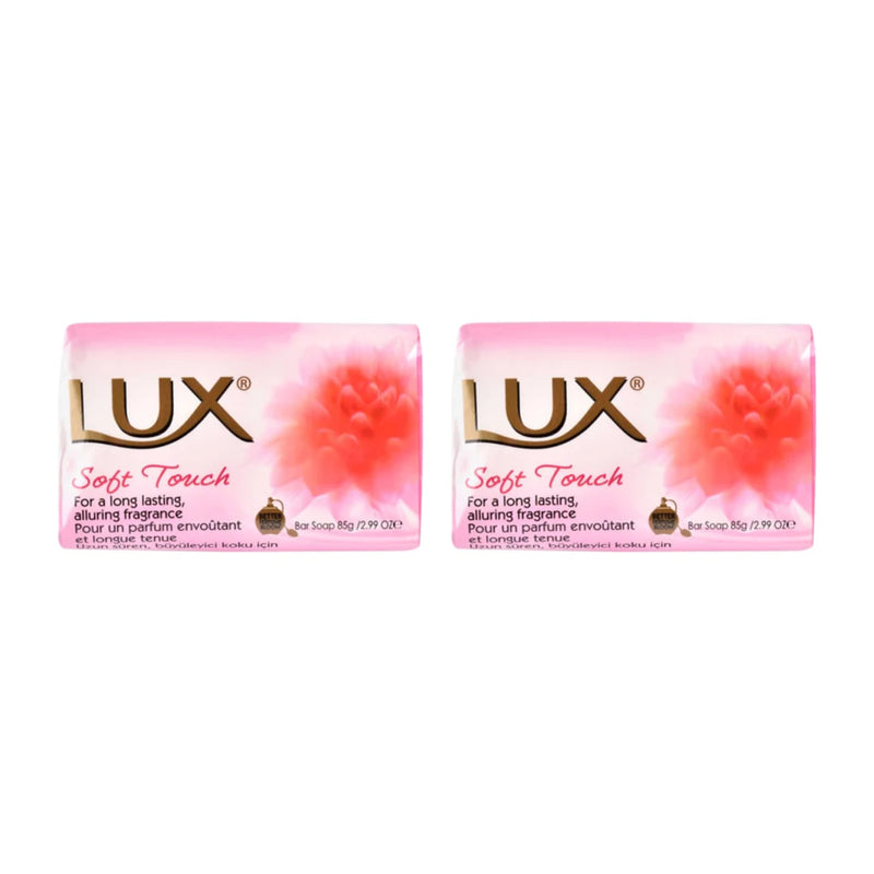 LUX Soft Touch Bar Soap, 85gm (Pack of 2)