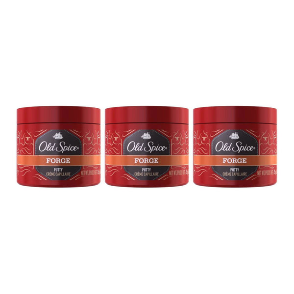 Old Spice Forge Putty Creme, 25gm (Pack of 3)