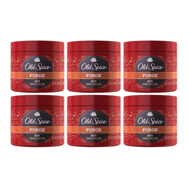 Old Spice Forge Putty Creme, 25gm (Pack of 6)