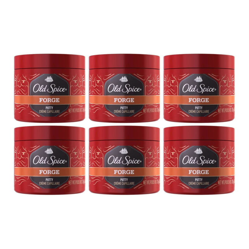 Old Spice Forge Putty Creme, 25gm (Pack of 6)