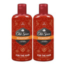 Old Spice Kickstart Clean Shampoo, 355ml + Bonus Spiking Glue, 25ml (Pack of 2)