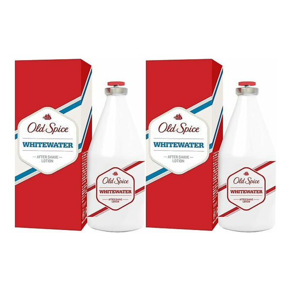 Old Spice Whitewater After Shave Lotion, 3.4oz (Pack of 2)