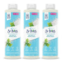 St. Ives Sea Salt & Pacific Kelp Exfoliating Body Wash, 22 fl oz (Pack of 3)