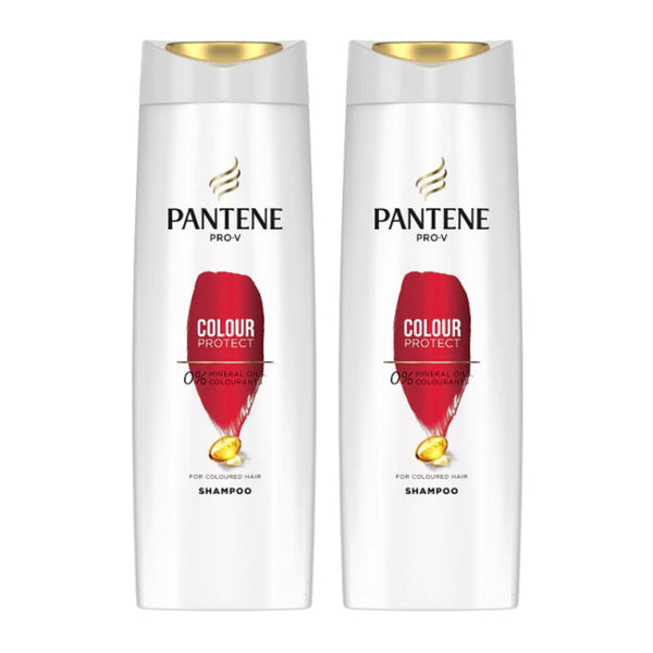 Pantene Pro-V Colour Protect Shampoo For Coloured Hair, 360ml (Pack of 2)