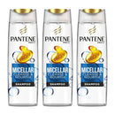 Pantene Pro-V Micellar Cleanse & Nourish Shampoo, 360ml (Pack of 3)