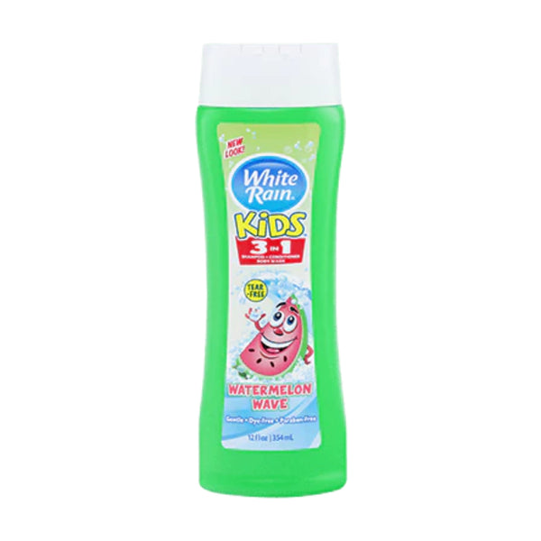White Rain Kids Watermelon 3-in-1 - Shampoo Conditioner Wash, 12 oz