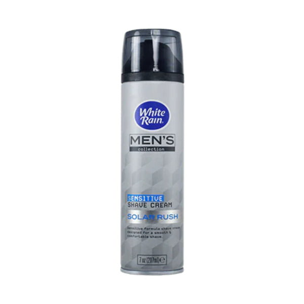 White Rain Men's Collection Solar Rush Sensitive Shave Cream, 7 oz