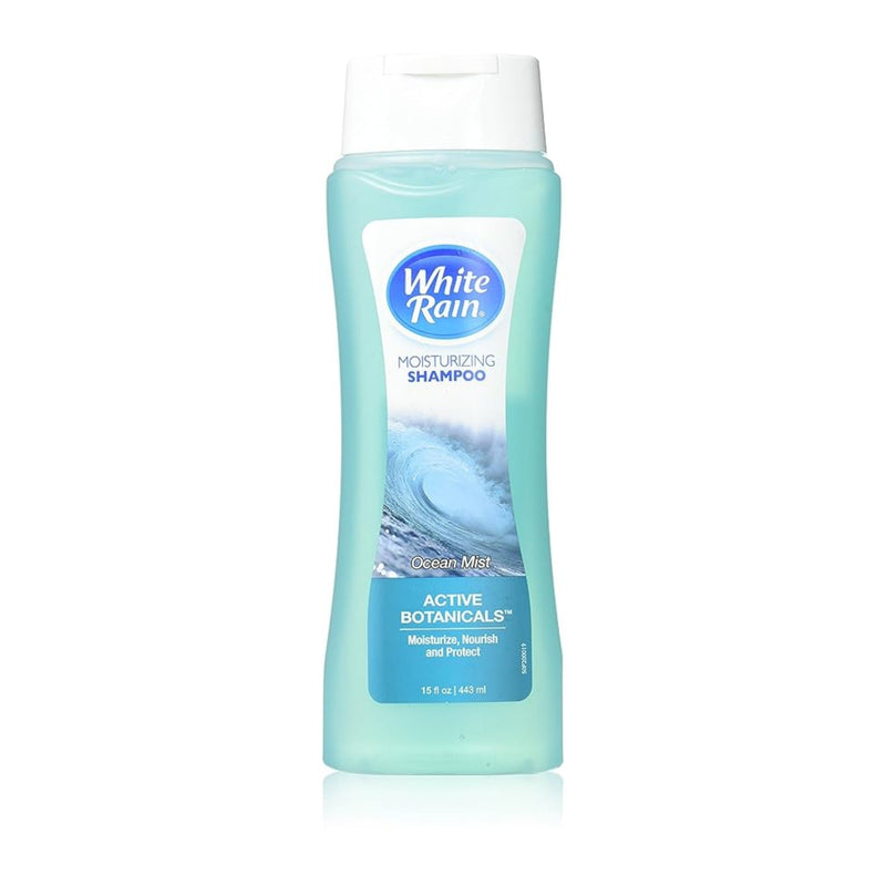 White Rain Ocean Mist Moisturizing Shampoo, 15 fl oz. (Pack of 2)