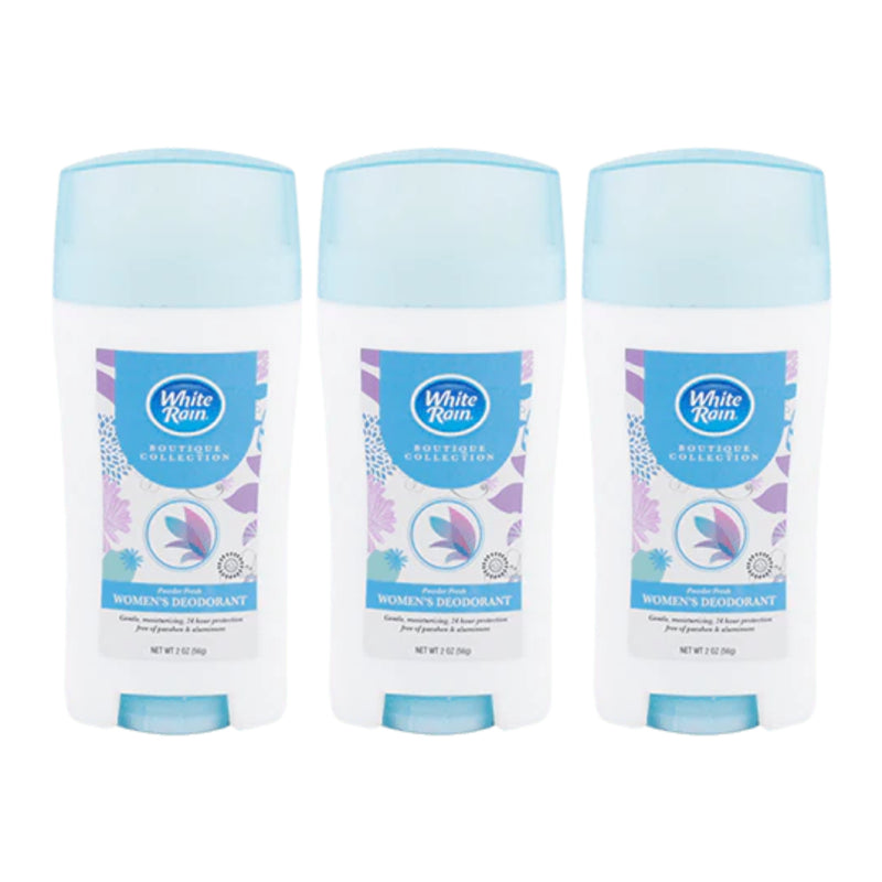 White Rain Powder Fresh Women's Deodorant, 2 oz (Pack of 3)