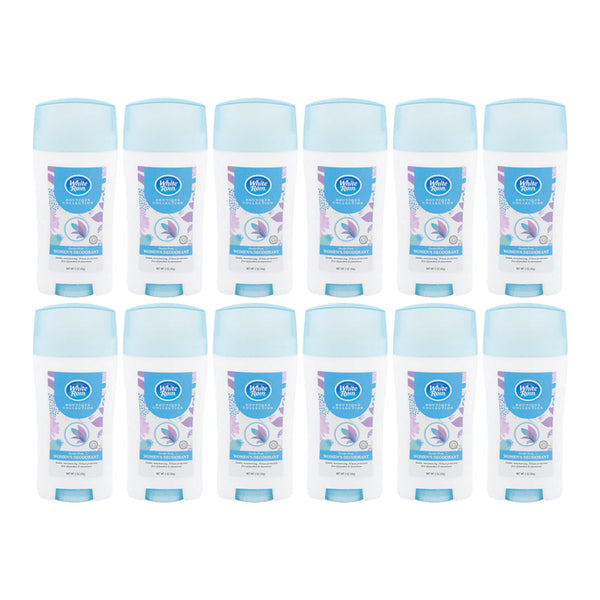 White Rain Powder Fresh Women's Deodorant, 2 oz (Pack of 12)