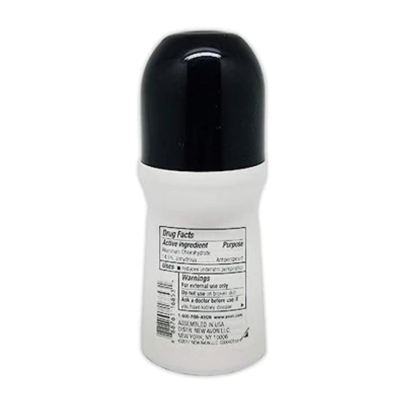 Avon Black Suede Roll-On Antiperspirant Deodorant, 75 ml 2.6 fl oz (Pack of 2)