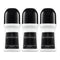 Avon Black Suede Roll-On Antiperspirant Deodorant, 75 ml 2.6 fl oz (Pack of 3)