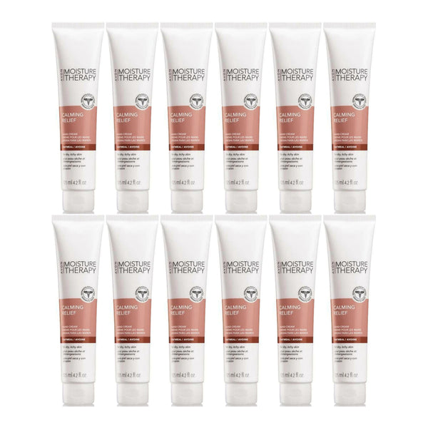 Avon Moisture Therapy - Calming Relief Hand Cream, 125ml (Pack of 12)
