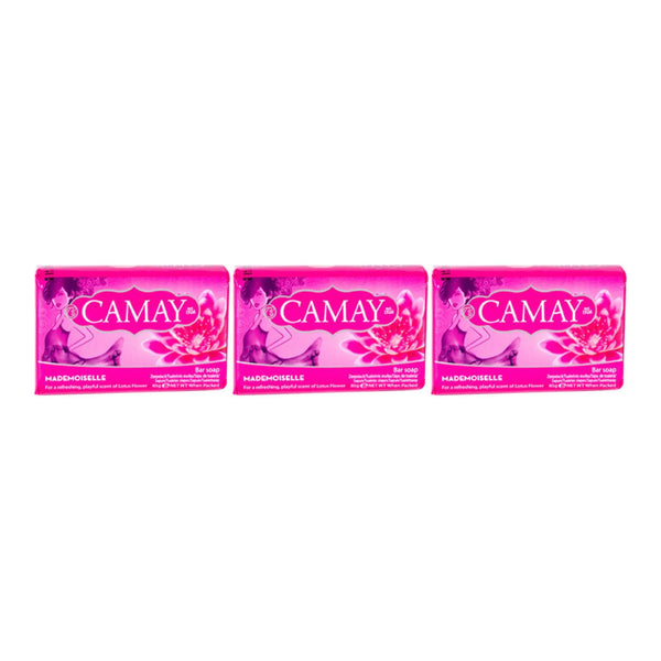Camay France Mademoiselle Beauty Bar Soap, 85gm (Pack of 3)