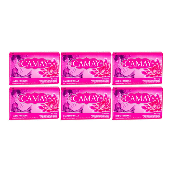 Camay France Mademoiselle Beauty Bar Soap, 85gm (Pack of 6)