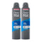 Dove Men+Care Cool Fresh Antiperspirant Deodorant Body Spray, 150ml (Pack of 2)