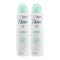 Dove Sensitive Anti-Perspirant Deodorant Body Spray, 150 ml (Pack of 2)