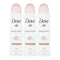 Dove Beauty Finish Anti-Perspirant Deodorant Body Spray, 150ml (Pack of 3)