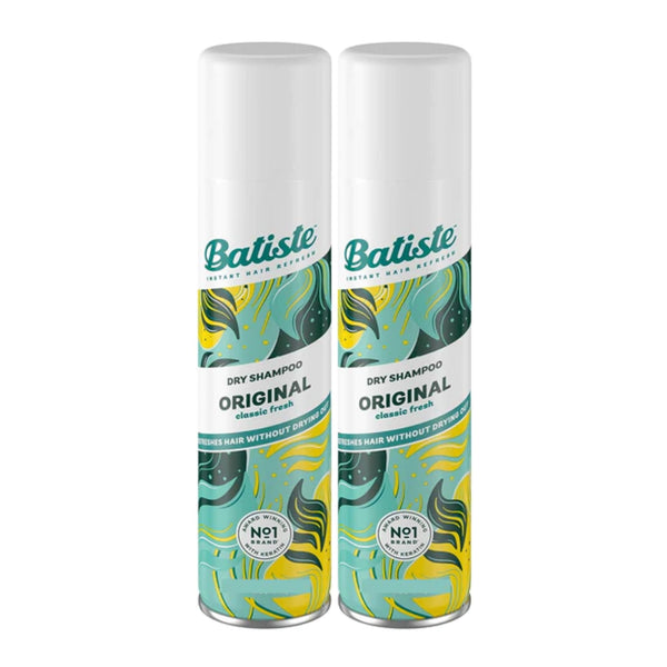 Batiste Original Dry Shampoo - Clean & Classic, 6.73 fl oz. (Pack of 2)