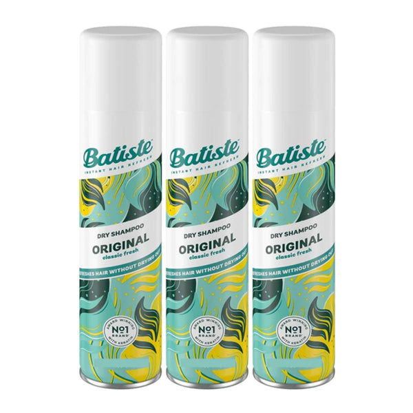Batiste Original Dry Shampoo - Clean & Classic, 6.73 fl oz. (Pack of 3)