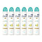 Dove Go Fresh Pear & Aloe Vera Deodorant Body Spray, 150ml (Pack of 6)